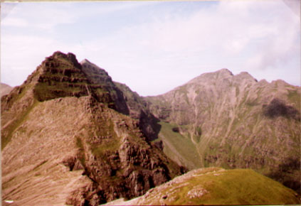ridge from Sail Liath