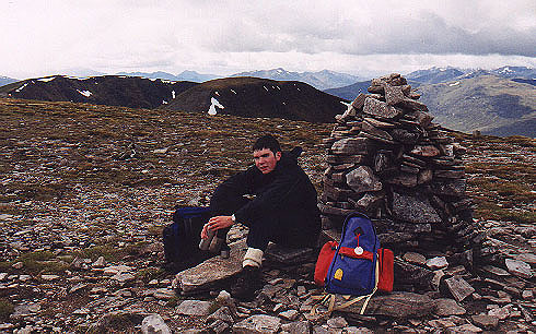 summit of Geal-charn