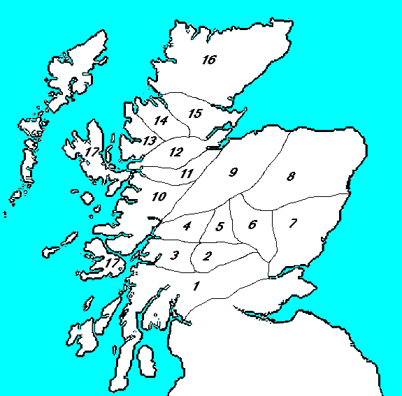 interactive map of Scotland